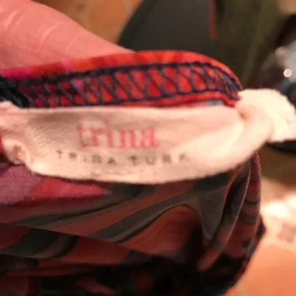 Trina Trina Turk jersey dress with ruching - Picture 7 of 7